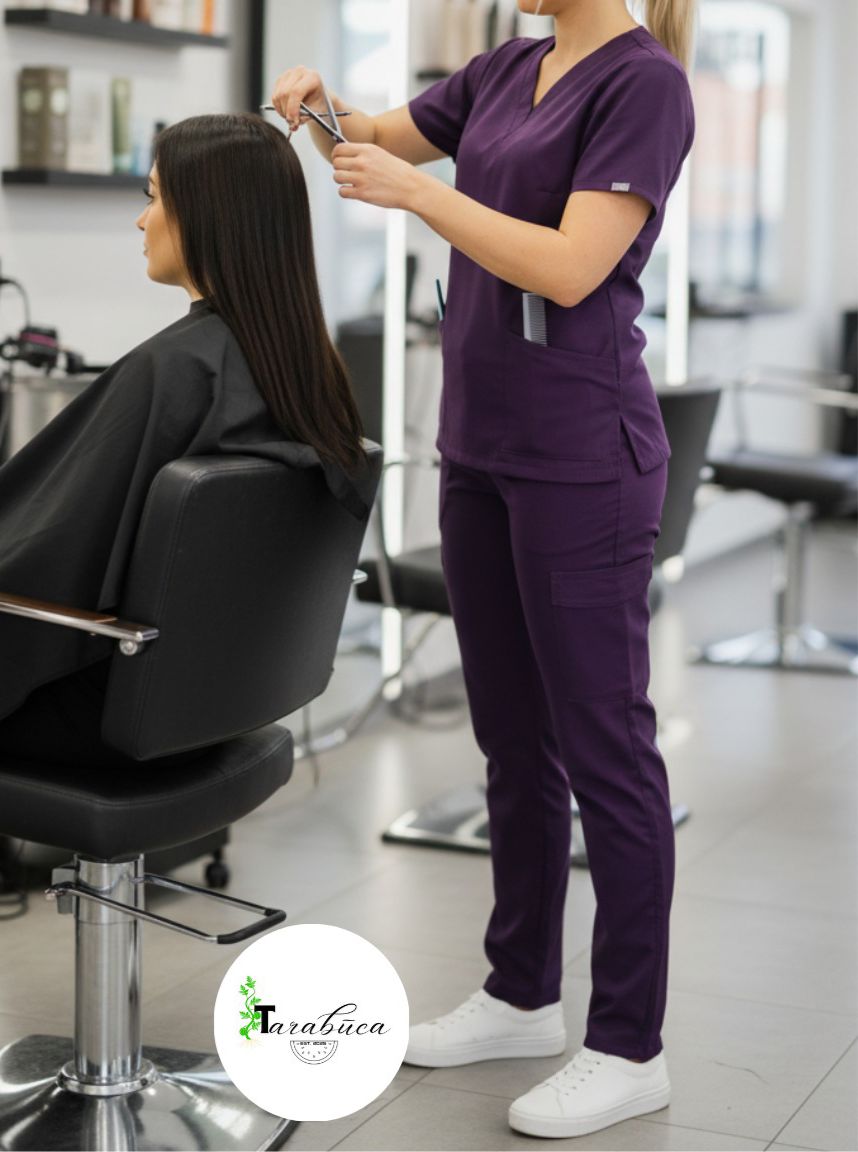 BASIC 4 WAY SCRUB PURPLE